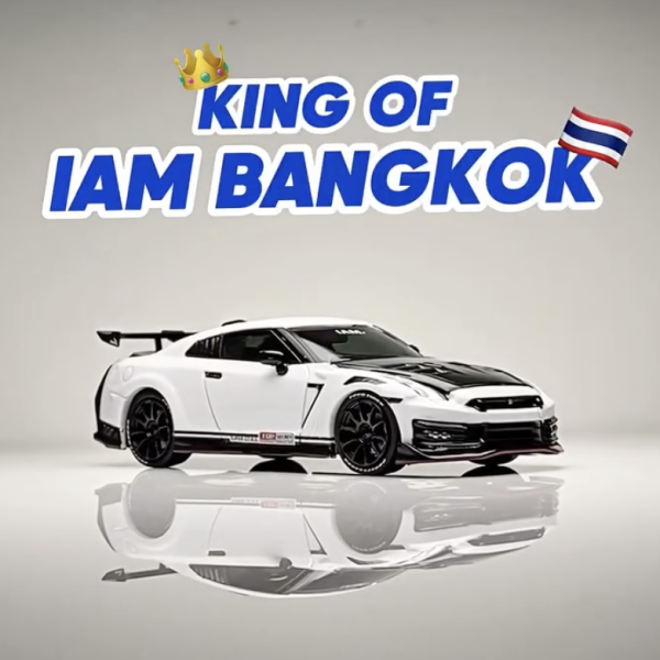 HENG’S GARAGE NISSAN R35 GT-R WHITE | IAM DIECAST